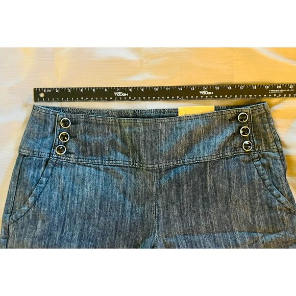 NWT Cato Relaxed Fit Wide Leg Jeans Denim Womens Plus Size 18 - Picture 10 of 11